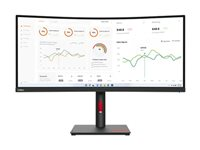 Lenovo ThinkVision T34w-30 - LED-skärm - böjd - 34" - Campus 63D4GAT1EU