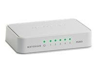 NETGEAR FS205 - switch - 5 portar - ohanterad FS205-100PES