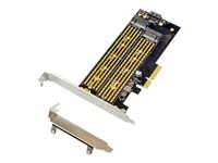 MicroConnect - gränssnittsadapter - M.2 NVMe Card - PCIe 3.0 x4, SATA 6Gb/s MC-PCIE-X4M2