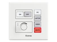 Extron Network Button Panel NBP 100 knappsats - svart, vit 60-1794-01