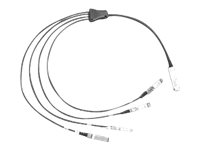 Cisco Direct-Attach Breakout Cable - nätverkskabel - 7 m - blå QSFP-4X10G-AC7M=