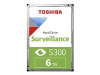 Toshiba S300 Surveillance - hårddisk - 6 TB - SATA 6Gb/s HDWT860UZSVA