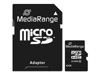 MediaRange - flash-minneskort - 32 GB - microSDHC MR959