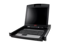 APC LCD Console - KVM-konsol - 17" AP5717UK