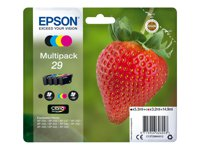 Epson 29 Multipack - 4-pack - svart, gul, cyan, magenta - original - bläckpatron C13T29864022