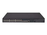 HPE 5130-24G-PoE+-4SFP+ EI - switch - 24 portar - Administrerad - rackmonterbar JG936A