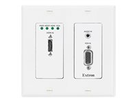 Extron XTP T UWP 202 4K NL HDMI, VGA Transmitter - Decorator-Style Wallplate - video/ljud/infraröd/seriell förlängare 60-1530-13