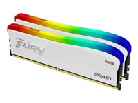 Kingston FURY Beast - RGB Special Edition - DDR4 - sats - 16 GB: 2 x 8 GB - DIMM 288-pin - 3600 MHz / PC4-28800 - ej buffrad KF436C17BWAK2/16