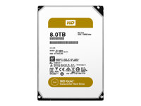 WD Gold Datacenter Hard Drive WD8002FRYZ - hårddisk - 8 TB - SATA 6Gb/s WD8002FRYZ