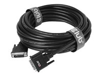 Club 3D - DVI-kabel - DVI-D till DVI-D - 10 m CAC-1220