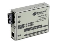 Black Box FlexPoint Modular Media Converter - fibermediekonverterare - GigE LMC1004A-R3