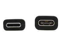 Eaton Tripp Lite Series USB C Extension Cable (M/F) - USB 3.2 Gen 2, Thunderbolt 3, 60W PD Charging, Black, 20 in. (0.5 m) - USB typ C-förlängningskabel - 24 pin USB-C till 24 pin USB-C - 50 cm U421-20N-G2