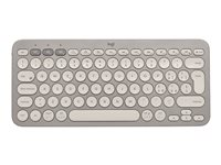 Logitech K380 Multi-Device Bluetooth Keyboard - tangentbord - QWERTY - italiensk - sand Inmatningsenhet 920-011159