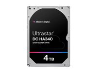 WD Ultrastar DC HA340 WUS721204BLE6L4 - hårddisk - datacenter - 4 TB - SATA 6Gb/s 0B47076