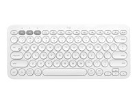 Logitech K380 Multi-Device Bluetooth Keyboard - tangentbord - QWERTZ - schweizisk - offwhite Inmatningsenhet 920-009858