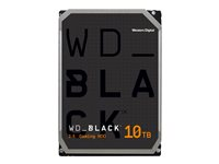 WD Black WDBSLA0100HNC - hårddisk - 10 TB - SATA 6Gb/s WDBSLA0100HNC-WRSN