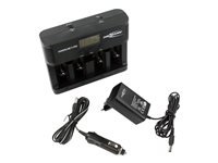 ANSMANN Powerline 5 Pro batteriladdare - + växelströmsadapter + bilströmsadapter - USB 1001-0018