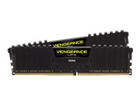 CORSAIR Vengeance LPX - DDR4 - sats - 64 GB: 2 x 32 GB - DIMM 288-pin - 3000 MHz / PC4-24000 - ej buffrad CMK64GX4M2C3000C15