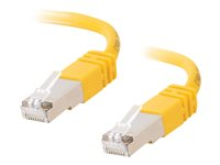 C2G Cat5e Booted Shielded (STP) Network Patch Cable - patch-kabel - 5 m - gul 83814