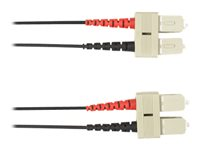 Black Box patch-kabel - 2 m - svart FOCMR50-002M-SCSC-BK