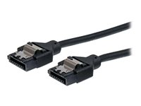 StarTech.com 6in Latching Round SATA Cable - 6 SATA Cable - 6 round SATA Cable - 6 latching SATA Cable (LSATARND6) - SATA-kabel - 15.2 cm LSATARND6