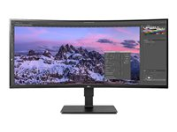 LG UltraWide 35BN77CP-B - LED-skärm - böjd - 35" - HDR 35BN77CP-B.AEU