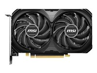 MSI GeForce RTX 4060 Ti VENTUS 2X BLACK 8G OC - grafikkort - GeForce RTX 4060 Ti - 8 GB - svart GEFORCE RTX 4060 TI VENTUS 2X BLACK 8G O