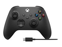 Microsoft Xbox Wireless Controller + USB-C Cable - spelkontroll - trådlös - Bluetooth 1V8-00015