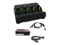 Zebra 4-Slot Battery Charger Kit - batteriladdare SAC3600-KIT