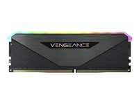 CORSAIR Vengeance RGB RT - DDR4 - sats - 32 GB: 4 x 8 GB - DIMM 288-pin - 3600 MHz / PC4-28800 - ej buffrad CMN32GX4M4Z3600C18