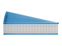 Brady Solid Numbers Wire Marker Card Legend 54 - lednings/kabelmärkare (förtryckt) WM-54-PK