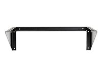 StarTech.com 5U Vertical Wall Mount Rack - 19in Low Profile Open Wall Mounting Bracket - Network/Server Room/Data/AV/IT/Patch Panel/Communication/Computer Equipment - w/ Cage Nuts/Screws - rack - 5U RK519WALLV