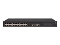 HPE 1950-24G-2SFP+-2XGT - switch - 24 portar - Administrerad - rackmonterbar JG960A