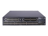 HPE 5800-48G Switch with 2 Slots - switch - 48 portar - Administrerad - rackmonterbar JC101B