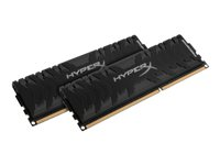 HyperX Predator - DDR4 - sats - 32 GB: 2 x 16 GB - DIMM 288-pin - 3333 MHz / PC4-26600 - ej buffrad HX433C16PB3K2/32