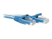 MicroConnect nätverkskabel - 50 cm - blå UTP6A005BBOOTED