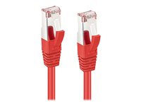 MicroConnect patch-kabel - 1 m - röd MC-SFTP6A01R