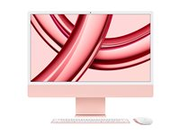 Apple iMac with 4.5K Retina display - allt-i-ett M3 - 8 GB - SSD 512 GB - LED 24" - Svenska/finska MQRU3KS/A