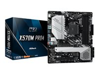 ASRock X570M Pro4 - moderkort - micro ATX - Socket AM4 - AMD X570 90-MXBAS0-A0UAYZ