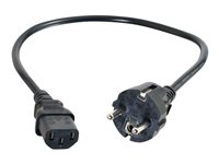 C2G Universal Power Cord - strömkabel - power CEE 7/7 till power IEC 60320 C13 - 2 m 88543