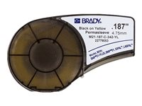 Brady PermaSleeve Wire Marking B-342 - fodral - matt - 1 rulle (rullar) - Rulle (0,85 cm x 2,13 m) M21-187-C-342-YL