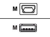 Cisco - USB-kabel - USB till mini-USB typ B 3G4G-CAB-USB-RSVD=