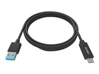 Vision Professional - USB typ C-kabel - 24 pin USB-C till USB typ A TC 1MUSBCA/BL