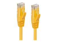 MicroConnect patch-kabel - 1 m - gul MC-UTP6A01Y