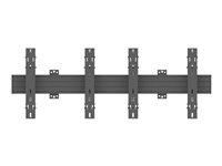 Multibrackets M Pro Series MBW2x1U konsol - för 3 LCD-bildskärmar - svart 7350073735020