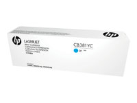 HP CB381YC - cyan - original - LaserJet - tonerkassett (CB381YC) - Contract CB381YC