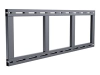 Multibrackets M Pro Series Gable Mount Flex 1190 monteringskomponent - modulär - för 2 LCD/plasmapaneler - svart 7350105216497