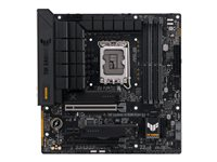 ASUS TUF GAMING B760M-PLUS D4 - moderkort - micro ATX - LGA1700-uttag - B760 90MB1DI0-M1EAY0