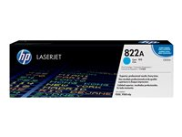 HP 822A - cyan - original - LaserJet - tonerkassett (C8551A) C8551A