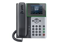 Poly Edge E300 - VoIP-telefon med nummerpresentation/samtal väntar - 3-riktad samtalsförmåg 82M92AA